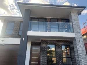 Leppinton - front view of the house